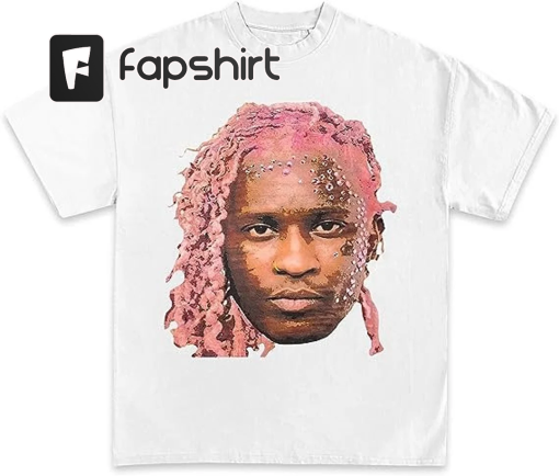 Young Thugs Graphic T-Shirt, Cool Pink Hair Vintage 90s Tee, Rap Tee Merch