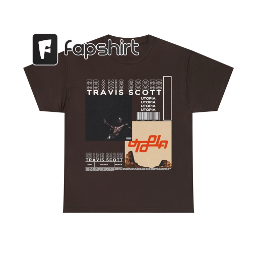 Travis Scott Shirt Album Utopia Viral Unisex Tee Tour Asap Rocky JackBoys Merch Astroworld