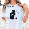 Funny Cat Shirt, Cat Halloween Shirt, Cat Lover Shirt, Comfort Colors Halloween Shirt, Skeleton Shirt, Cute Cat Shirt, Cat Lover Gift