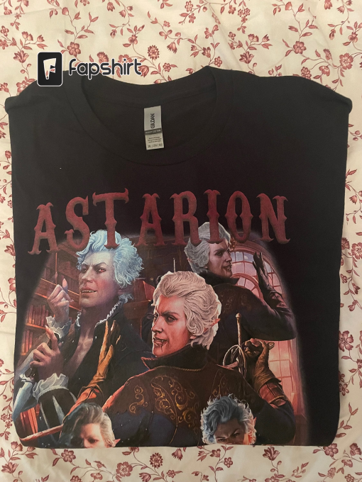 Astarion Baldur’s Gate 3 Fan Tshirt For Gamer,Laezel Appareal,BG3 Minthara And Boo Tee,Karlach Shirt For Minsc T-Shirt Gift For Shadowheart