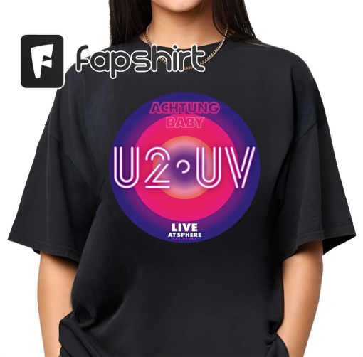 U2 Las Vegas t-shirt,U2 Ultraviolet Sphere 2023,U2 UV logo,U2 Live at Sphere,U2 matching trip shirt,U2 Venetian,U2 residency,U2 unisex tee