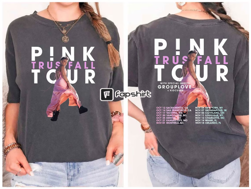 Comfort Colors P!nk Summer Carnival 2023, Trustfall Album Tee, Pink Singer Tour, Music Festival Shirt, Concert Apparel, Pink Music Clothing