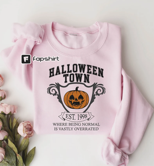 Halloweentown Est 1998 Sweatshirt, Halloweentown University, Retro Halloweentown Sweatshirt, Fall Sweatshirt, Vintage Halloween Sweatshirt