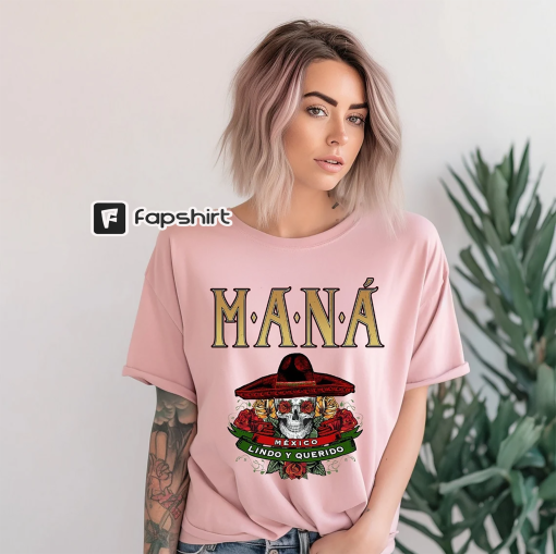 Maná Tour 2023 Shirt, Mana Concert Tee, México Lindo Y Querido, Mana Band Shirt, Music Fan Gift, Music Event Clothing, Fan Anniversary Top