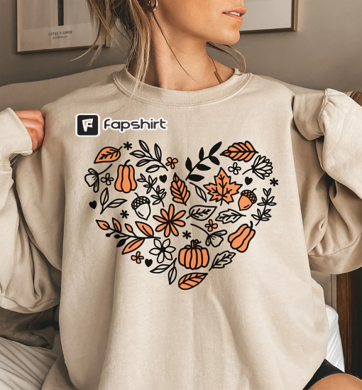 Cottagecore Fall Sweatshirt for Women, Vintage Halloween Sweatshirt, Thanksgiving Crewneck, Pumpkin Patch Autumn Sweater