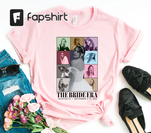 Custom Era’s Theme Birthday Party Shirt, Personalized Bachelorette Group Shirt, In My Bride Era Shirt, Custom Photo Name Shirt