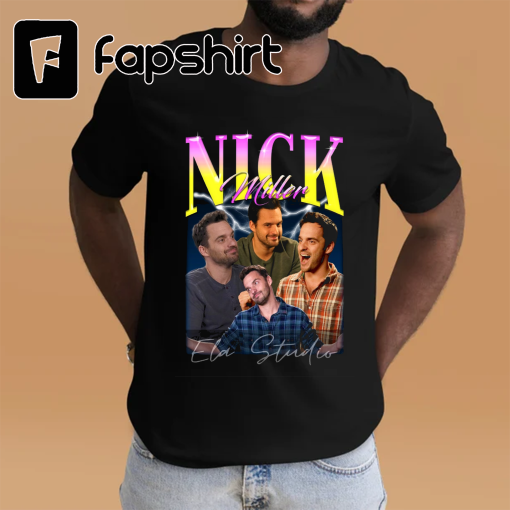 Nick Miller Shirt -Nick Miller Homage Vintage Tshirt,Nick Miller Retro Shirt,Nick Miller Retro Sweatshirt,Nick Miller Tee Shirt,New Girl