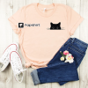 Black Cat on Pumpkin Shirt, Sweater for fall, Black Cat Shirt, Halloween Black Cat Design, Halloween Gifts for Cat Owner