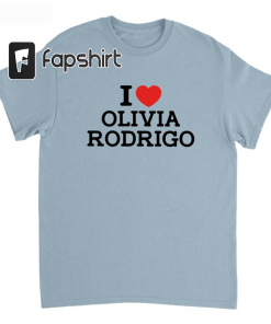 I Love Olivia Rodrigo Shirt, Vintage Short…