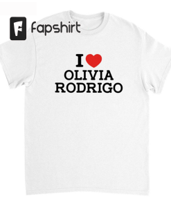 I Love Olivia Rodrigo Shirt, Vintage Short…