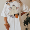 Disney Winnie The Pooh Character Halloween Comfort Colors Shirt, Disney Ghost Shirt, Vintage Spooky Season Shirt Disney Family Halloween Tee