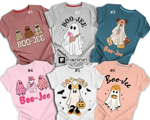 BooJee Ghost Shirt, Halloween Shirt, Cute Spooky Shirt, Boo-Jee Stanley Shirt, Boo Jee Inspired Ghost Tee, Cowboy Ghost Tee, Halloween Gift