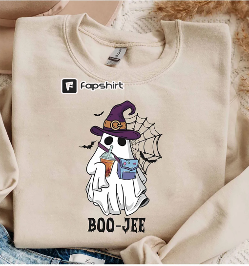 Boo-Jee T-shirt, Boo Jee Shirt, Boo Jee Ghost Shirt, Boujee Shirt, Ghost Witch Shirt, Cute Ghost Shirt, Spooky Season Shirt, Halloween Shirt