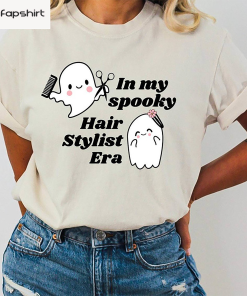 Comfort Colors Halloween Shirt, Making Hair Bootiful…