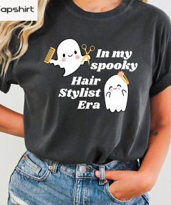 Comfort Colors Halloween Shirt, Making Hair Bootiful…