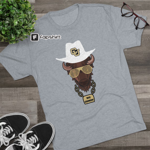 Colorado Buffaloes We Comin’ Tshirt | Colorado Buffaloes Tshirt | Neon Deion | Coach Prime | We Comin’ Tshirt | Colorado University