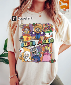 Super Mario Halloween Shirt, Happy Halloween Super…