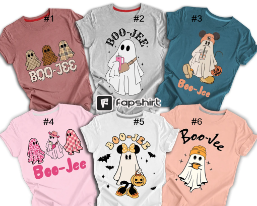 BooJee Ghost Shirt, Halloween Shirt, Cute Spooky Shirt, Boo-Jee Stanley Shirt, Boo Jee Inspired Ghost Tee, Cowboy Ghost Tee, Halloween Gift