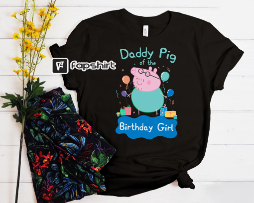 Pig Birthday Shirt, Birthday Party Tshirt, Girl birthday Shirt, Boy Birthday Tshirt, Family Birthday Tshirt, Toddler Birthday Shirt