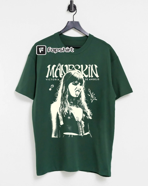 Rock Band music Maneskin T-Shirt, Måneskin T-Shirt , Måneskin fans, Måneskin tour 2023 Comfort Color Gift for Men Women Unisex T-Shirt