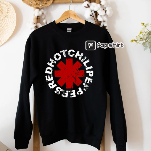 Red Hot Chili Peppers Vintage Sweatshirt , Red Hot Chili Peppers Tour Shirt , RHCP Graphic Unisex T-Shirt