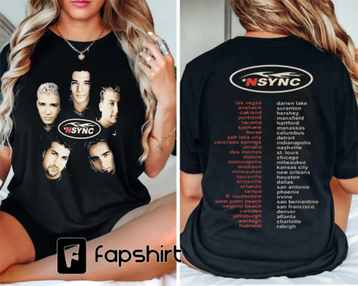 Vintage NSYNC 1999 Tour Tee Shirt, Nsync T-Shirt, Nsync Shirt Vintage, Nsync Merch