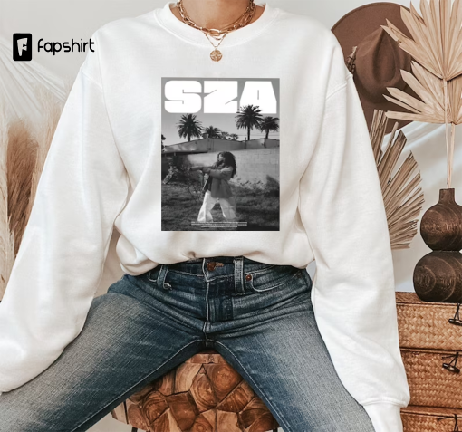 SZA Sweatshirt, Vintage SZA Sweatshirt, Sza Concert Hoodie, SZA Merch Sweat, Sos Tour 2023 Outfit, Sza Ctrl Album, Music Sweat, Fan Gifts