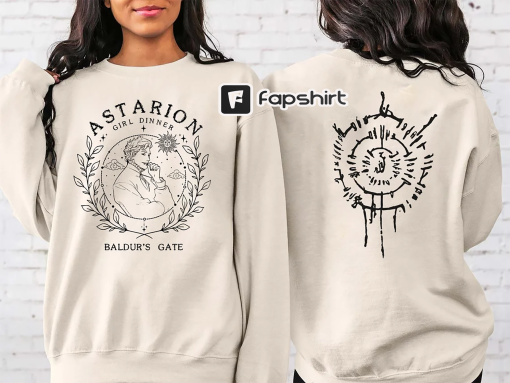 Adventure Awaits, Game Sweatshirt, Astarion Baldur’s Gate 3 Fan Gamer Sweatshirt, BG3 Shadowheart Shirt, Karlach, Minthara Gift For Minsc