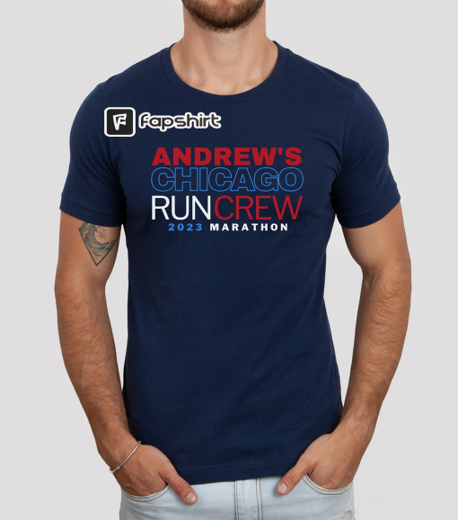 Custom Chicago Running Crew T-shirt, Family Matching shirts, Group Spectator Matching Shirts, Marathon Crew, Chicago Runner, Gift for Runner