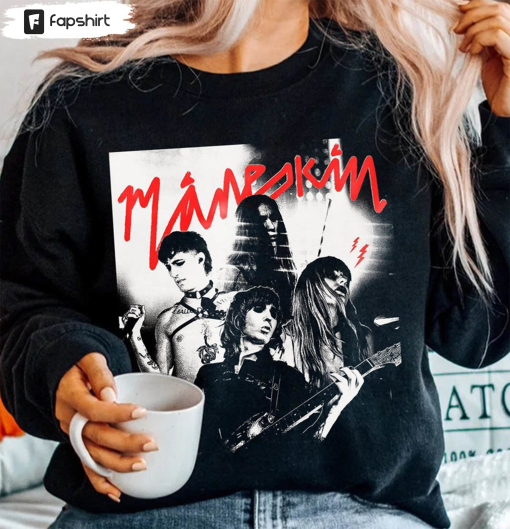 Mane Skin Band Trendy Shirt, Rock Tour Sweatshirt Unisex Hoodie