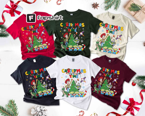 Christmas Time Toy Story Shirt, Disney Christmas Family Trip Shirt, Christmas Group Shirt, Toy Story Christmas Shirt, Christmas Gift