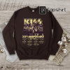 Kiss Band 50th Anniversary 1973-2023 Signature Sweatshirt, Thank You For The Memories Shirt, KISS Band Hoodie, Rock And Roll Music Shirt