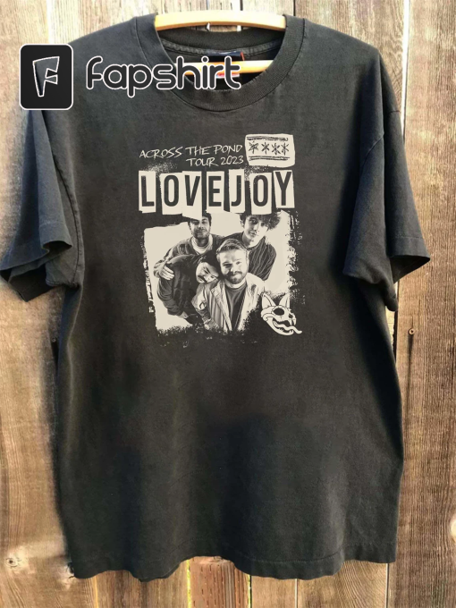 Lovejoy Shirt, Lovejoy North Tour 2023 Shirt, Band Music Shirt, Lovejoy Music 2023 T-Shirt, Lovejoy Band Shirt, The Lazy Cat Shirt