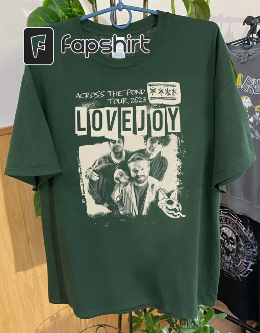 Lovejoy Shirt, Lovejoy North Tour 2023 Shirt, Band Music Shirt, Lovejoy Music 2023 T-Shirt, Lovejoy Band Shirt, The Lazy Cat Shirt