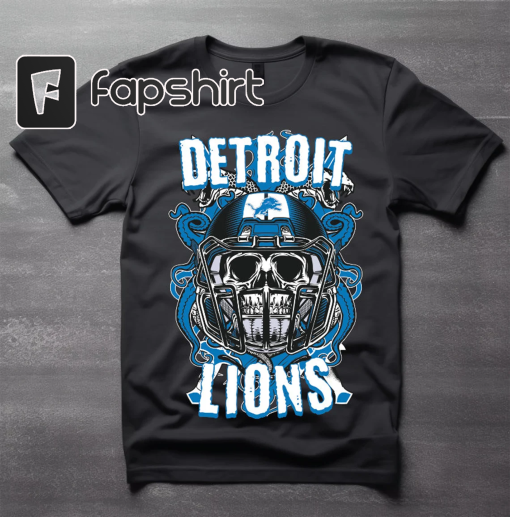 Detroit Lions NFL ‘This Is Our Year’ Skull Helmet Shirt