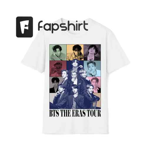 BTS The Eras Tour Shirt, Unisex Shirt, K-POP idol shirt for fans, BTS K-pop band shirt, bts gift for fans