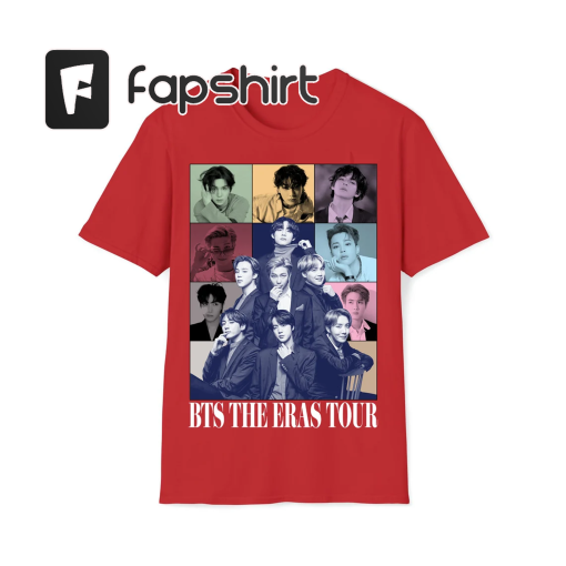 BTS The Eras Tour Shirt, Unisex Shirt, K-POP idol shirt for fans, BTS K-pop band shirt, bts gift for fans