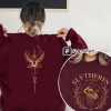 Custom Name Quidditch Double Sides Sweatshirt, Wizarding World Shirt, Hogwarts House Shirt, Magic World Shirt, Wizard School, HP Fan Gift