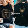 Custom Name Quidditch Double Sides Sweatshirt, Wizarding World Shirt, Hogwarts House Shirt, Magic World Shirt, Wizard School, HP Fan Gift