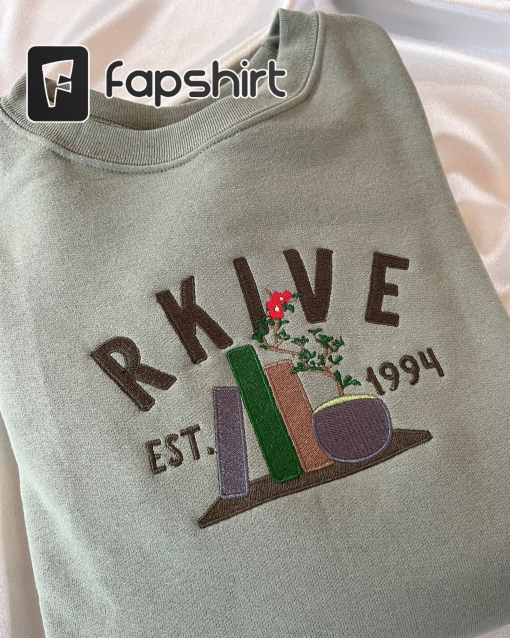 RKIVE- Embroidered Sweatshirt