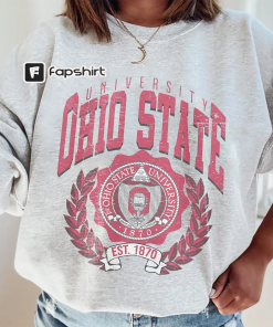 Retro Ohio Football Sweatshirt, College Football Shirt,…