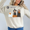 Glitter Pumpkin Sweatshirt, Orange Glitter Sweatshirt, Women’s Halloween Sweatshirt, Women’s Fall Sweater, Glittery Pumpkin Design