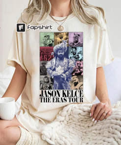 Jason Kelce The Eras Tour Shirt, American…