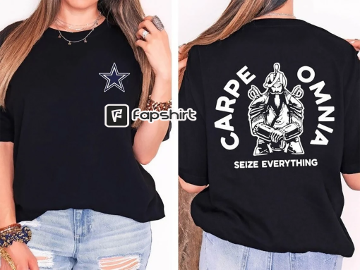 Carpe Omnia Seize Everything Shirt, Sikh Warrior Football T-Shirt, Seize Everything Sweatshirt, Shirt For Men, Love Football Shirt, Cowboys