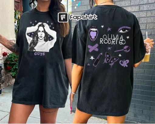 GUTS album Olivia Tour Shirt, Olivia Rodrigo Shirt, Good 4 U Shirt, Sour Album Shirt, Vintage Olivia Rodrigo Shirt, Olivia Merch