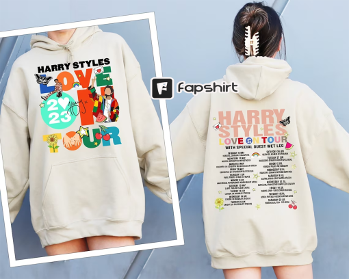 Love On Tour 2023 2 Sides Unisex Styles Sweatshirt,HS Love On Tour 2023, HS Concert, Harry House Sweatshirt, Gift For Fan.