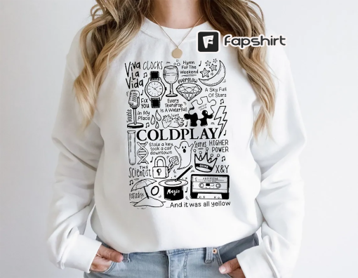 Coldplay Shirt, Music of the spheres Shirt, Tour 2023 Shirt, Music Tour T-Shirt Sweatshirt Hoodie for Men Women Youth Unisex