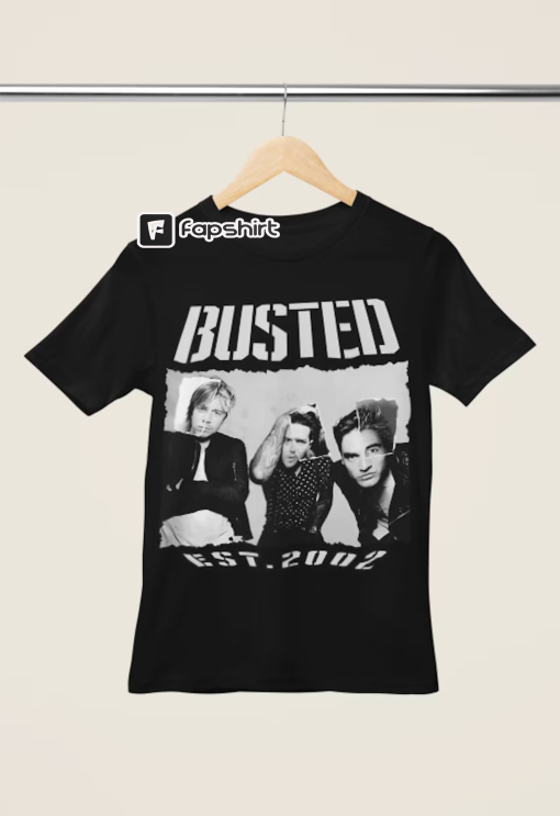 Busted Band 2023 Tour – Essential T-Shirt Design, Perfect for Concert Nights & Music Lovers