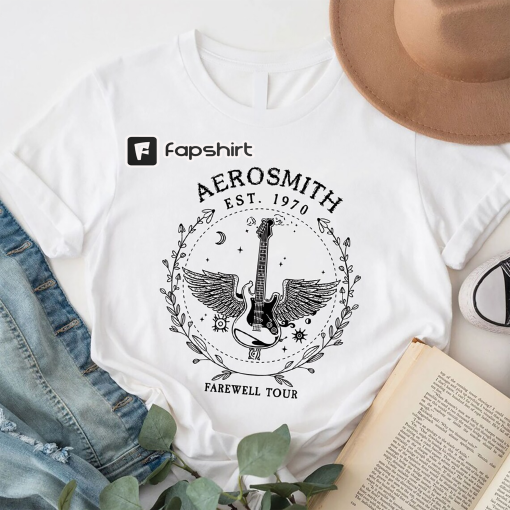 Aerosmith Farewell Tour Shirt, Aerosmith Peace Out, AerosmithShirt, Rock and Roll band Shirt, Heavy Metal Shirt, Aerosmith Tour Shirt