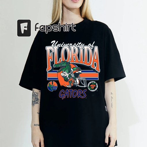 FL Gators Vintage T-Shirt, Unisex UF Shirt, Retro University of Florida Shirt, UF Gator Shirt, Uf Gift For Mech, Florida University Shirt